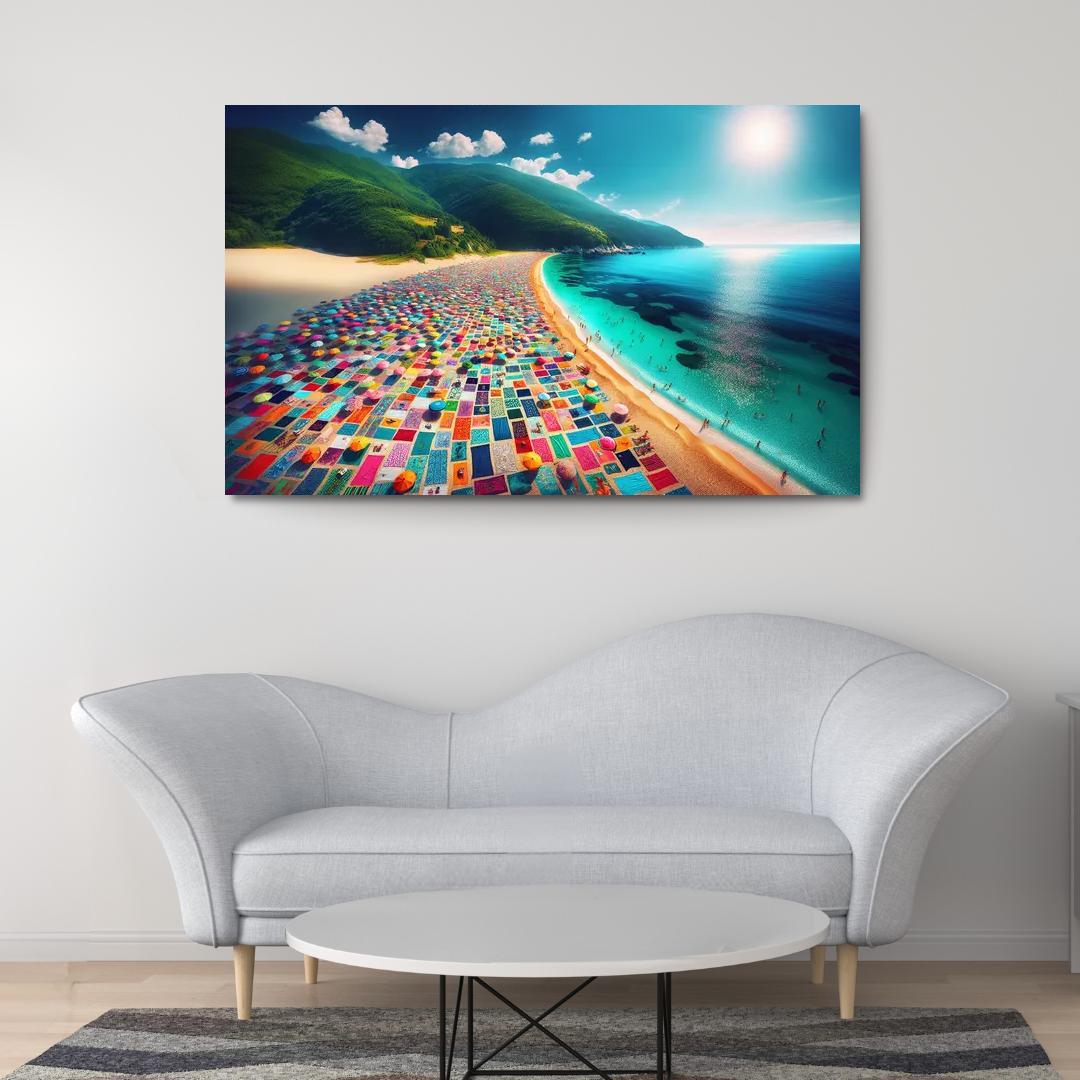 Emerald Isle A Slice Of Paradise Custom Paintings Frame