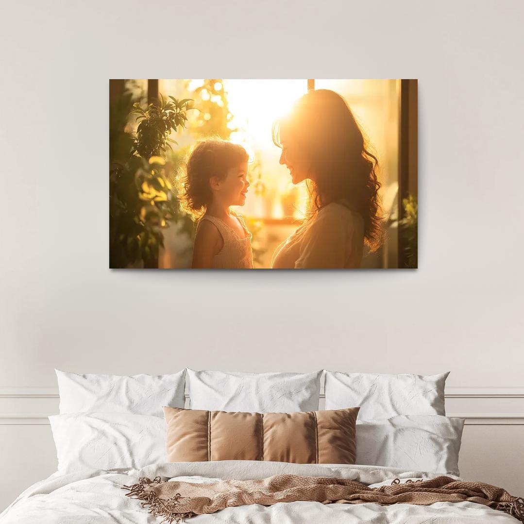 The Mirror Of Love Reflecting A Mothers Spirit One-piece Frames