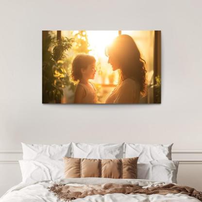 The Mirror Of Love Reflecting A Mothers Spirit One-piece Frames