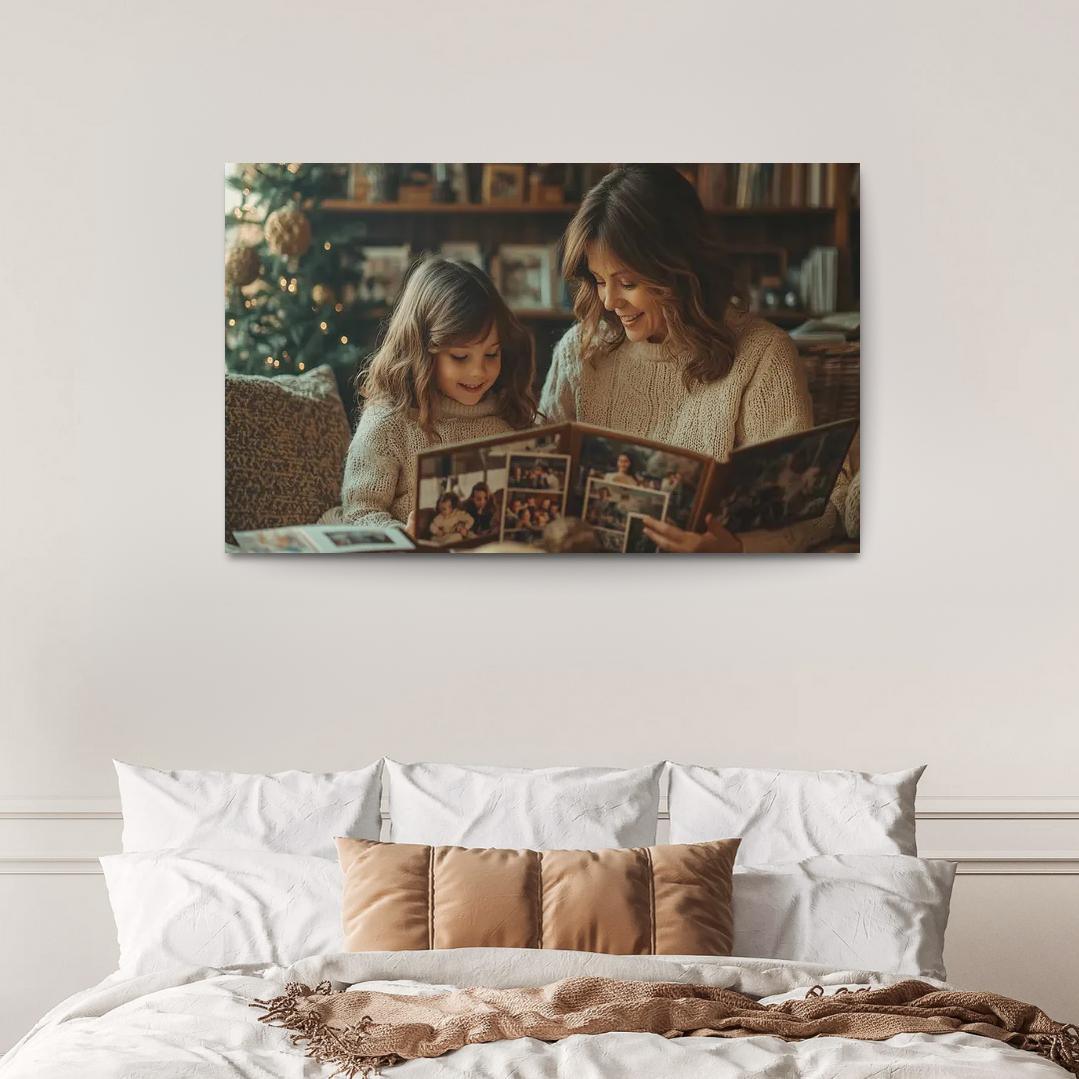 Cherished Moments A Mother's Time Capsule Canvas Paintings Frame