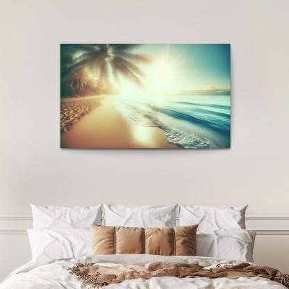 Tranquil Waters A Quiet Refuge Canvas Paintings Frame