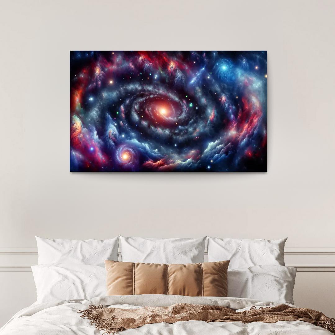 The Enigma Of Dark Energy Abstract Paintings Frame