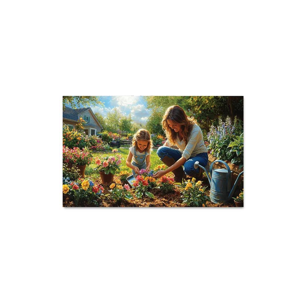 The Garden Of Our Hearts Nurtured By Mom One-piece Frames