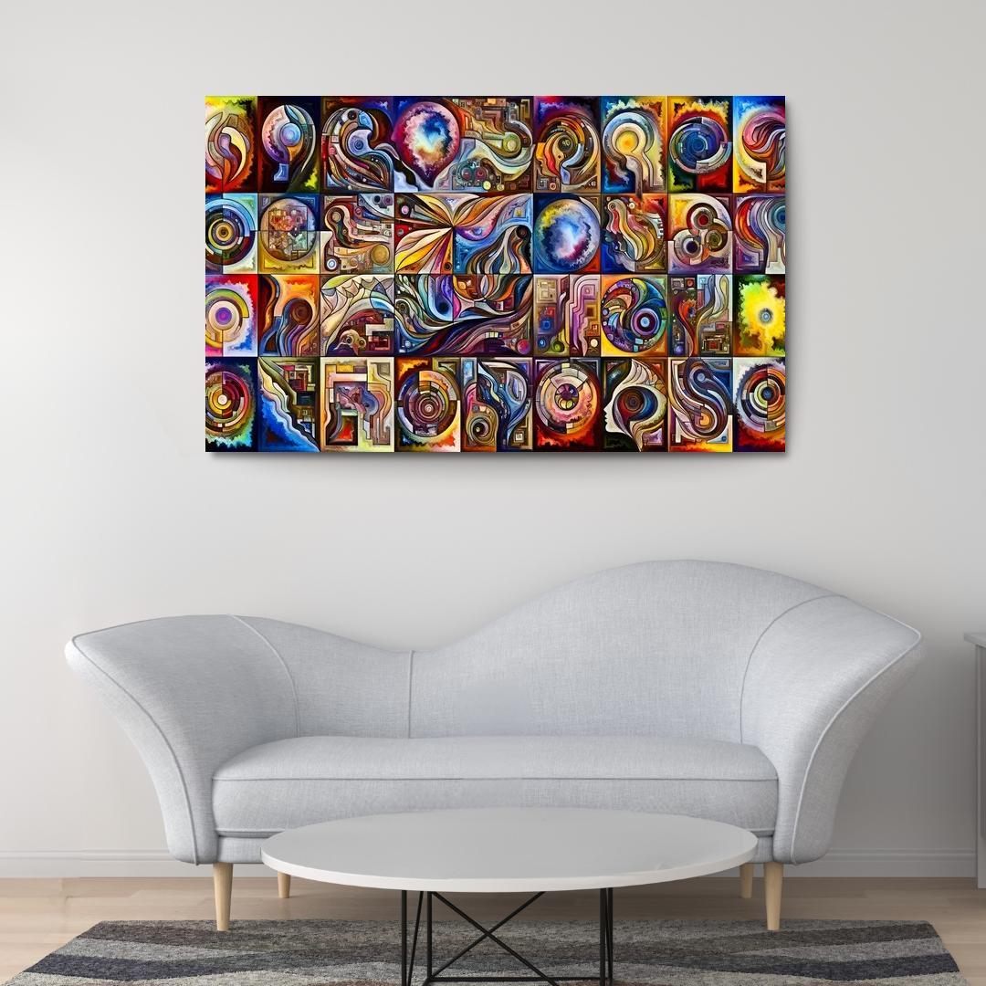 Palette Of Emotion Premium Artwork Frames