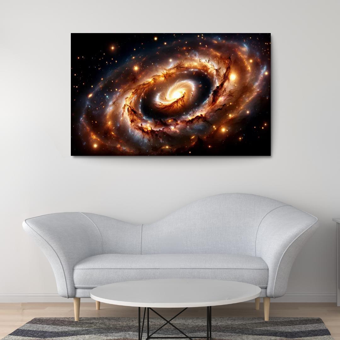 The Phenomenon Of Quasars Abstract Paintings Frame