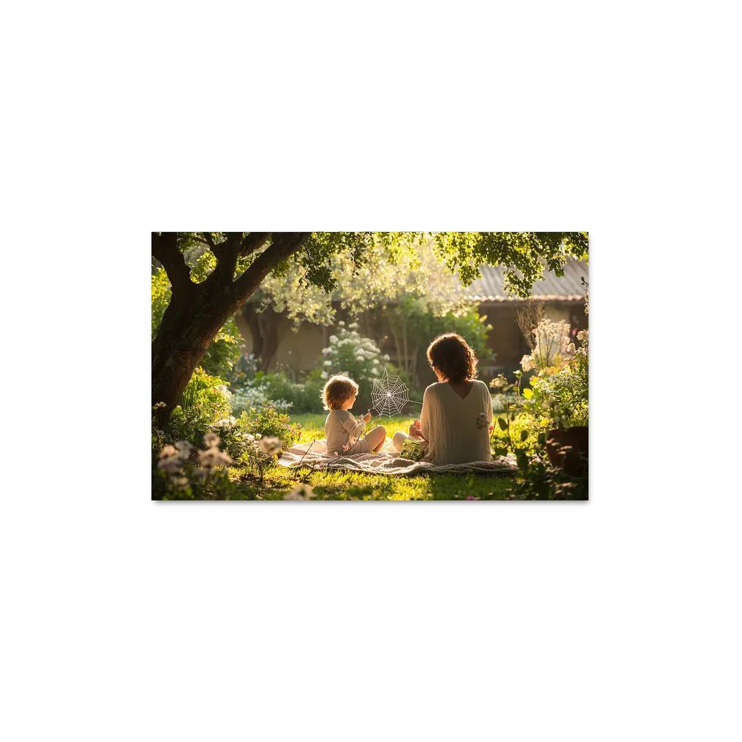 The Web Of Love A Mothers Protective Embrace One-piece Frames