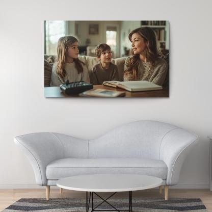 Echoes Of Love A Mothers Enduring Voice Custom Paintings Frame