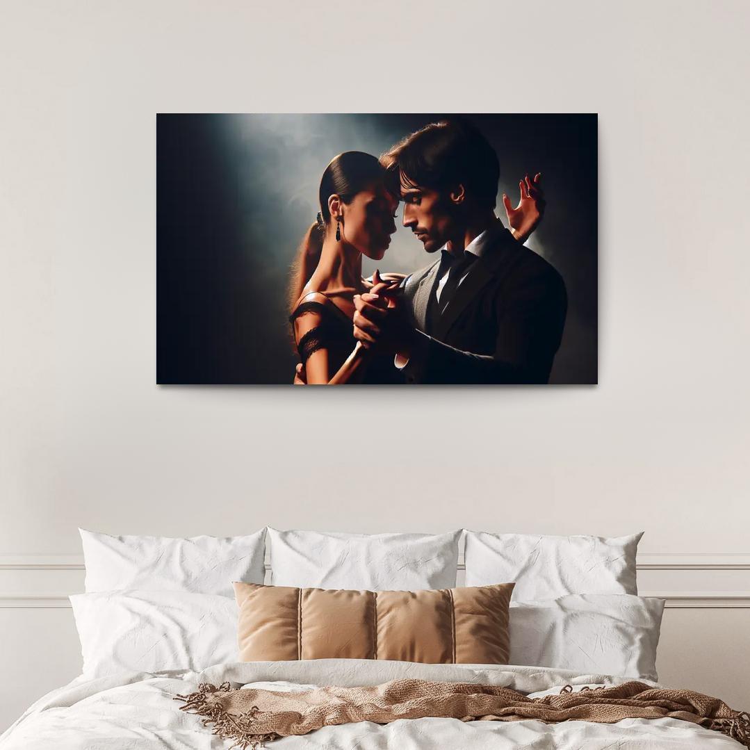Tango The Dance Of Passion Modern Paintings Frame