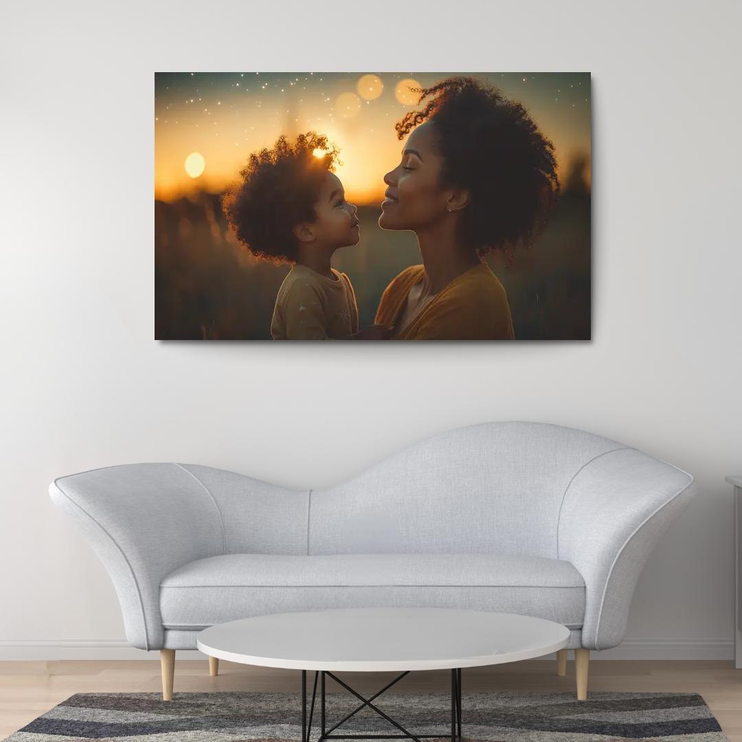 The Journey Of Dreams A Mothers Inspiring Heart Custom Paintings Frame