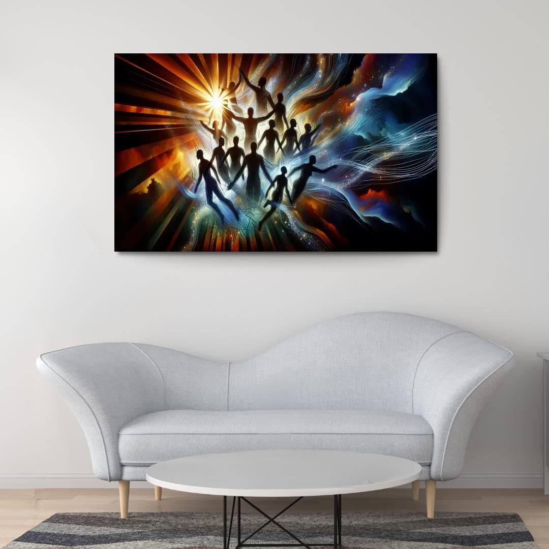 Chasing Shadows Raising Awareness For Human Trafficking Premium Artwork Frames