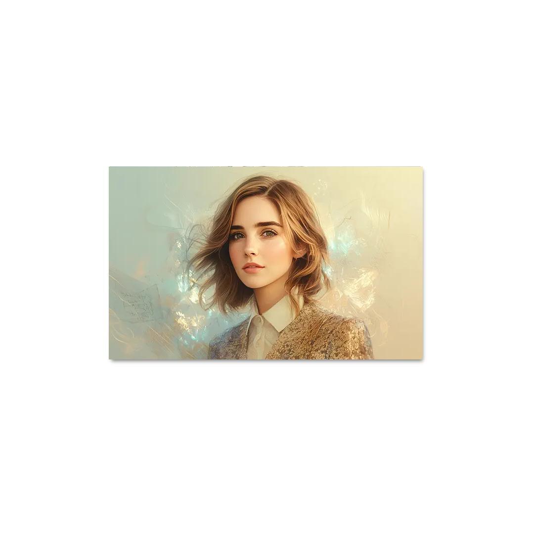 Emma Watson Leading With Grace In A Wizarding World Framed Paintings