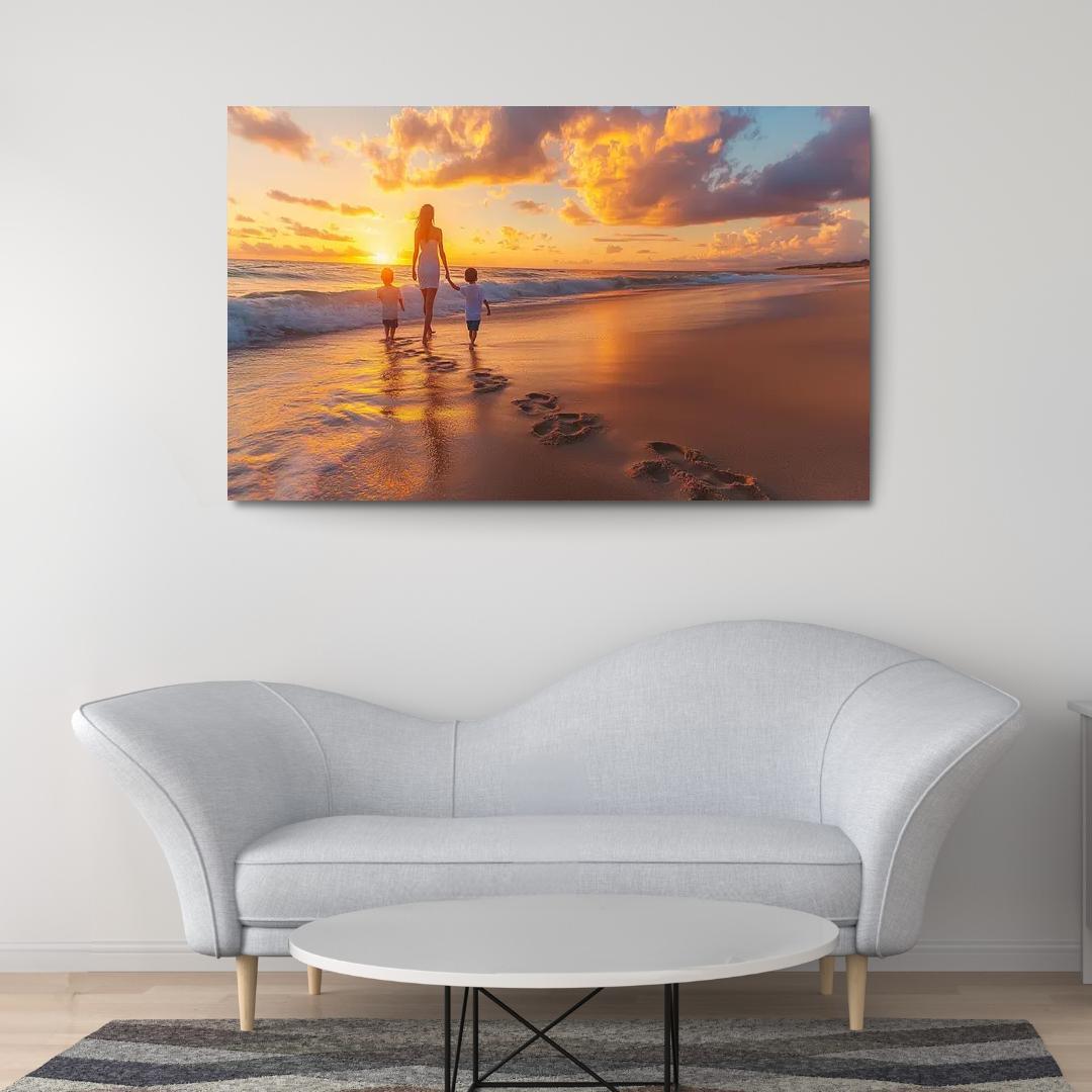 Footprints Of Love A Mothers Guiding Path One-piece Frames