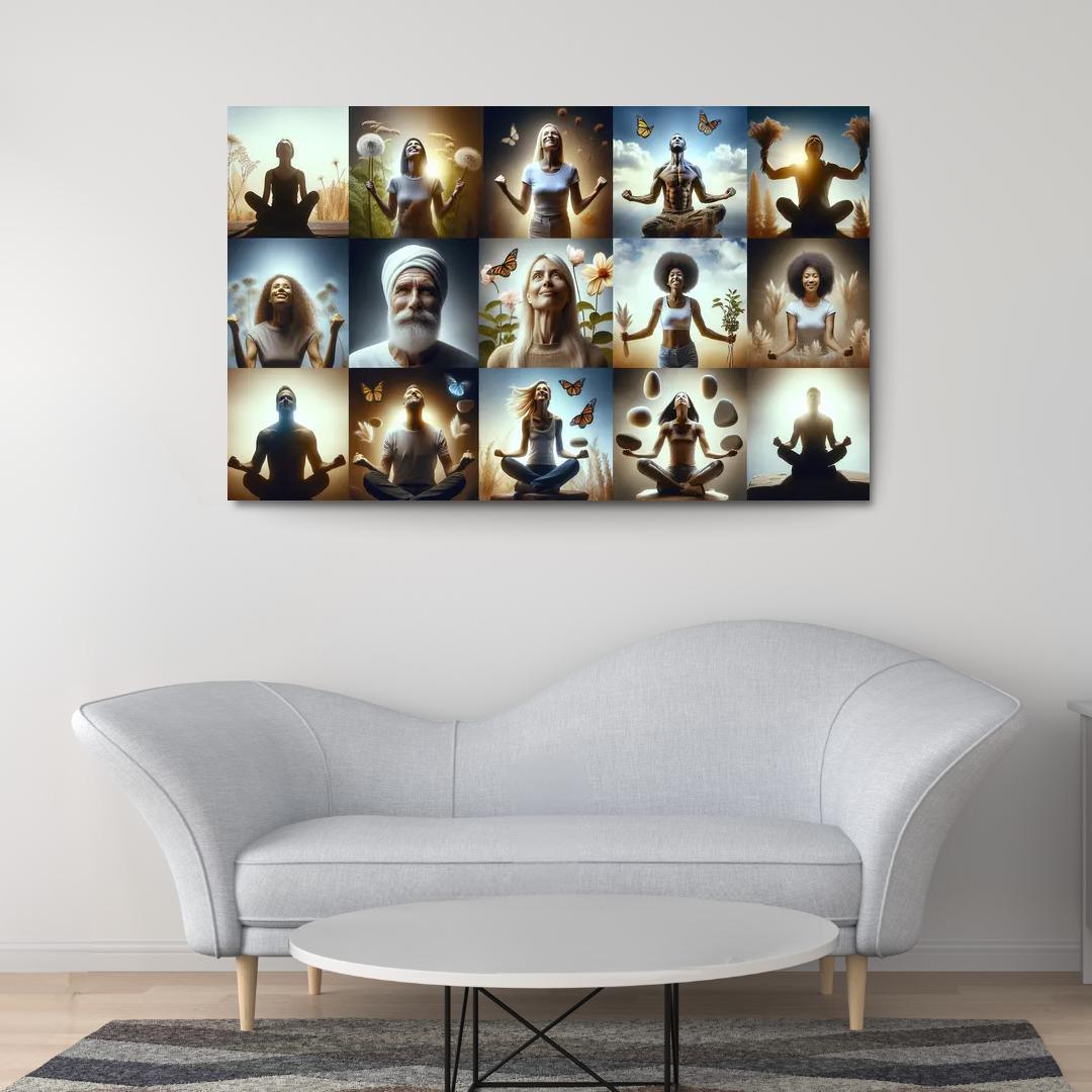 Resilience In The Face Of Adversity Stories Of Survivors Custom Paintings Frame