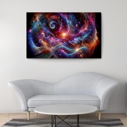 Celestial Interplay Of Frequencies Premium Artwork Frames