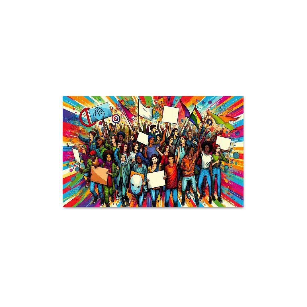 Youth Voices The Power Of Future Generations Multi-panel Paintings