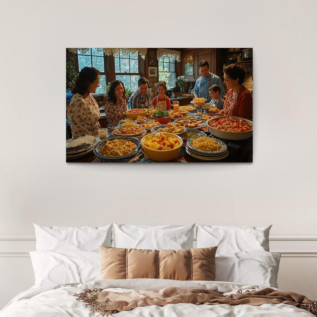 The Love That Nourishes A Mothers Table One-piece Frames