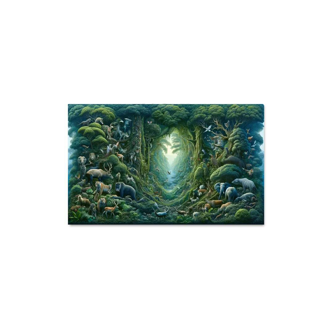 Nature's Call Advocating For Biodiversity Preservation Multi-panel Paintings