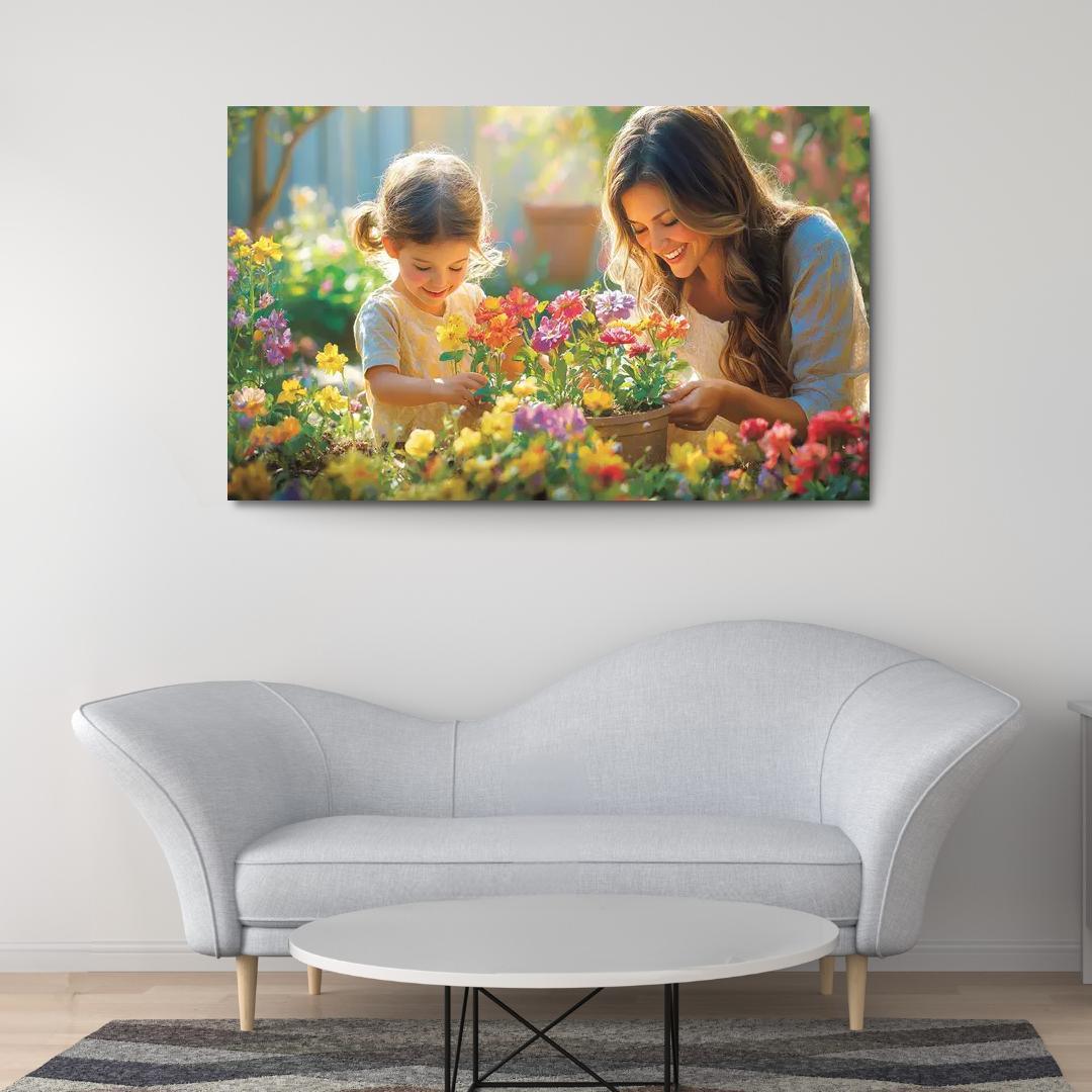 A Garden Of Love Cultivating Memories With Mom One-piece Frames