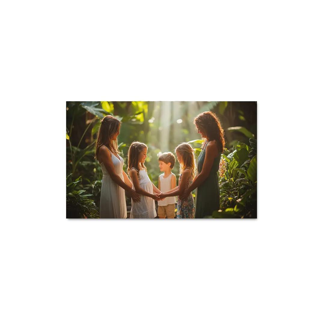 An Unbroken Circle A Mothers Enduring Love Canvas Paintings Frame