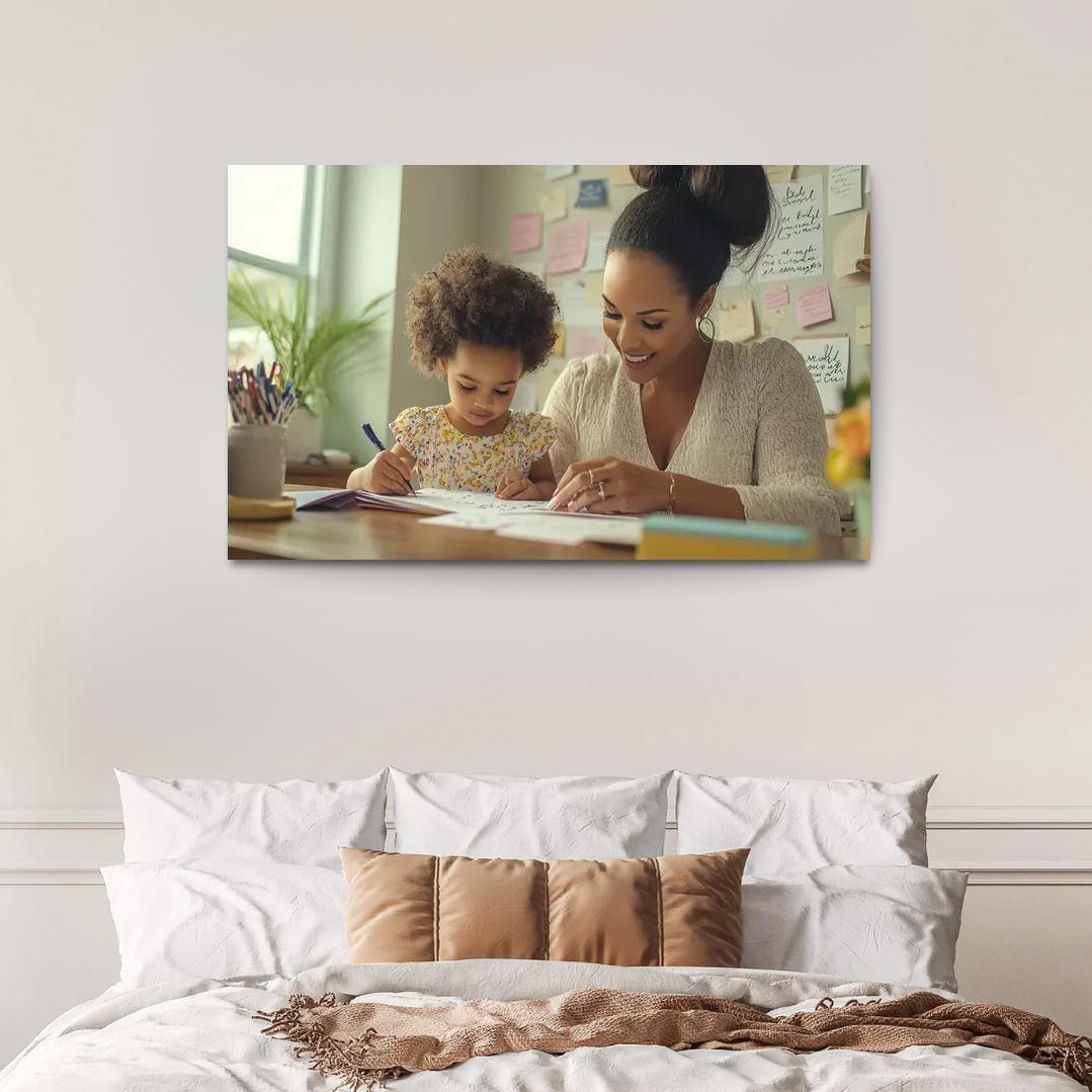 Letters Of Love A Mothers Written Words Custom Paintings Frame