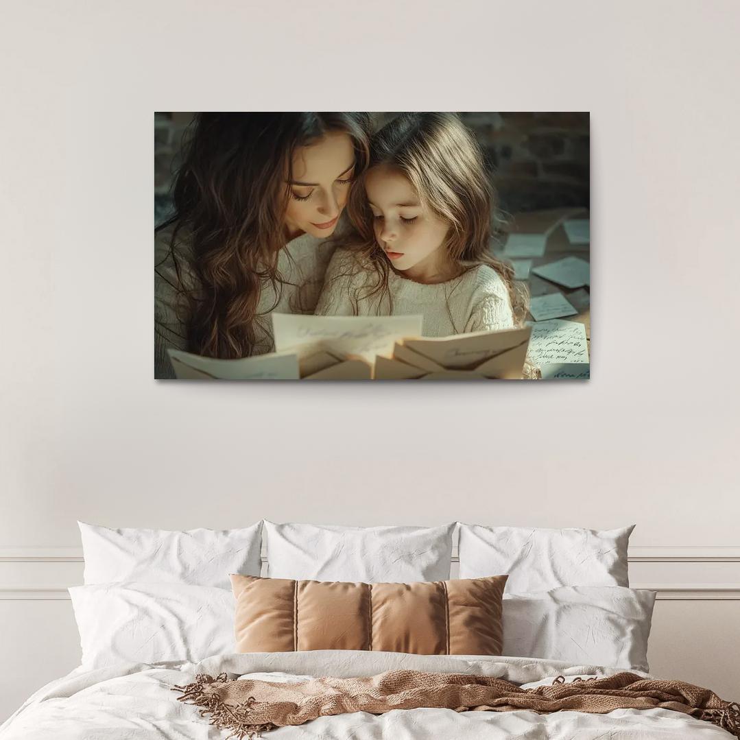 Love Letters Through The Years A Mother's Story Canvas Paintings Frame