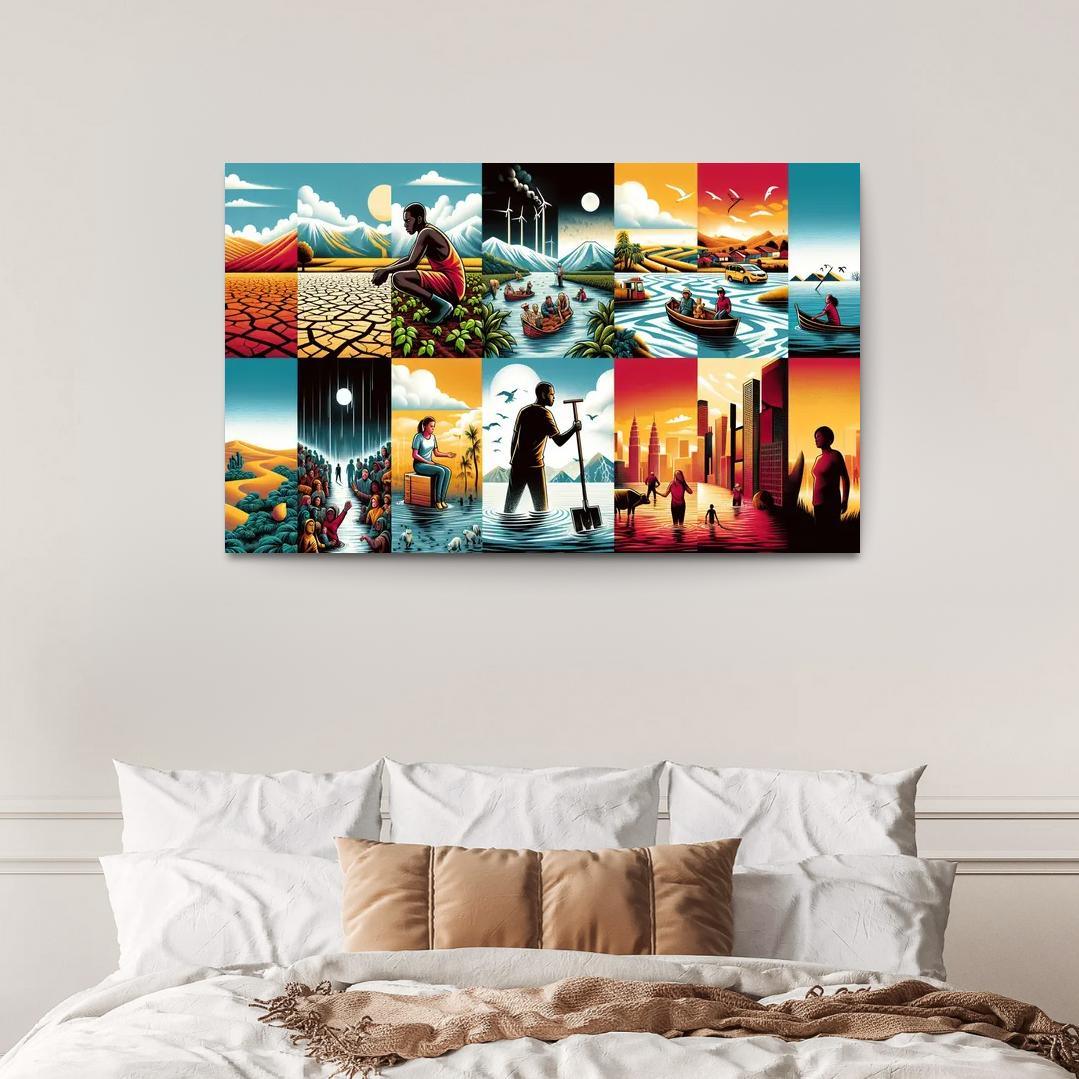 Interconnected Futures The Global Impact Of Climate Change Art Trends