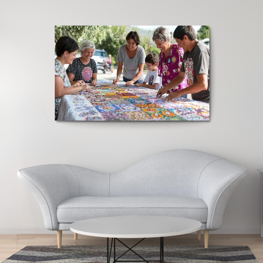 A Tapestry Of Love A Mothers Legacy Modern Paintings Frame