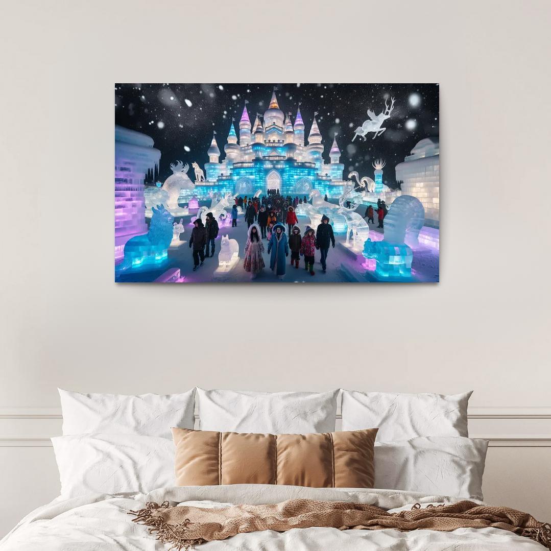 Harbin Ice And Snow Festival - China Framed Paintings