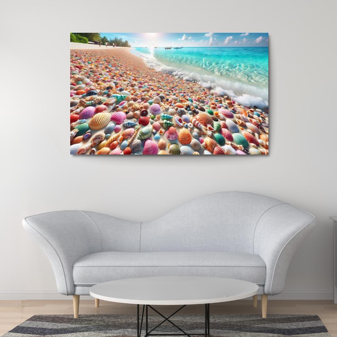 Curated visual reference: Fresh Look at Shell Collectors Beach Beachcomber S Delight 1 Piece Hd Canvas
