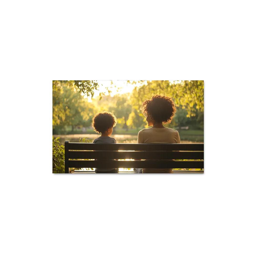 Echoes Of Wisdom A Mothers Guidance Canvas Paintings Frame