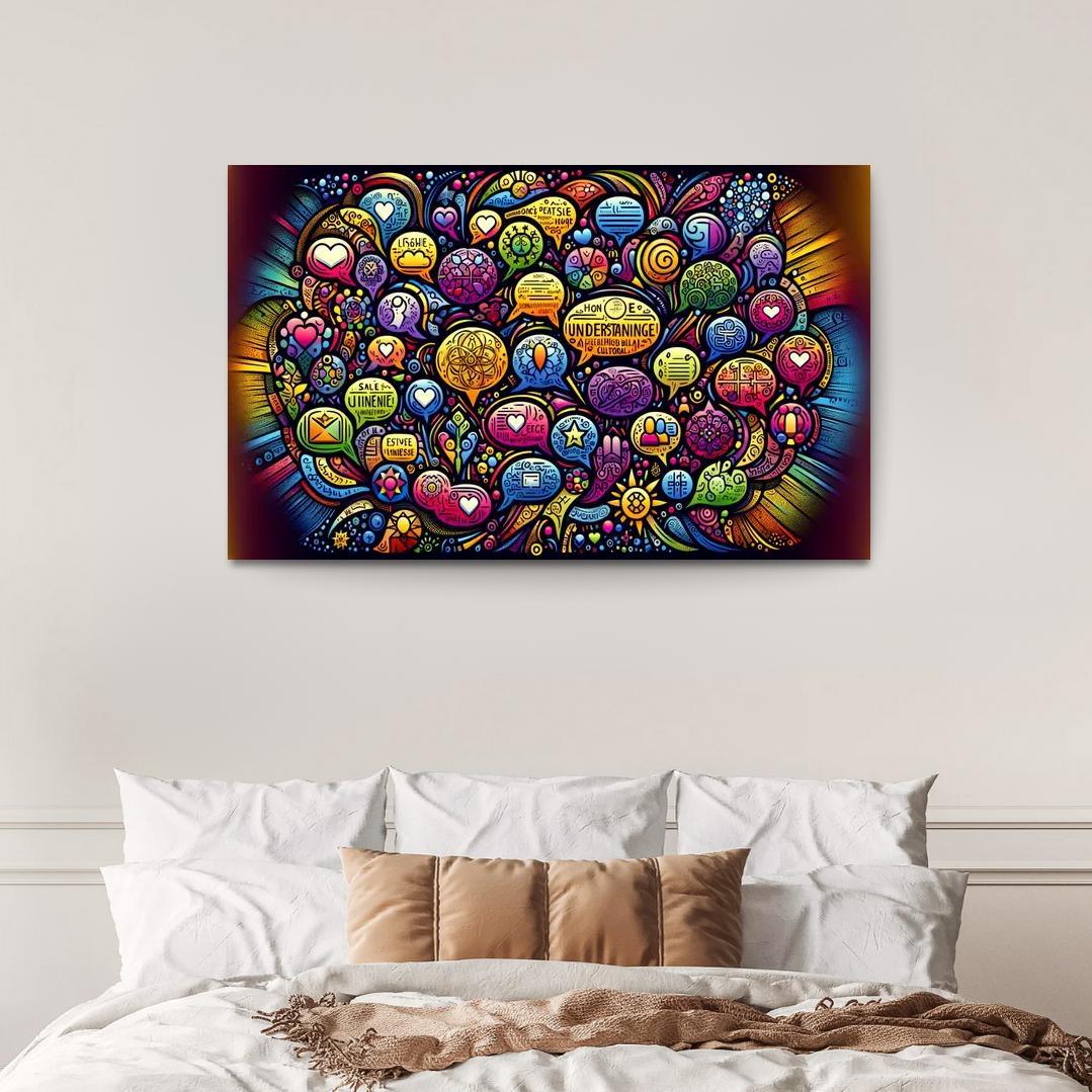 Bridges Of Connection The Power Of Dialogue Multi-panel Paintings