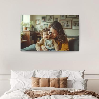 The Nurturers Embrace A Mothers Love Canvas Paintings Frame