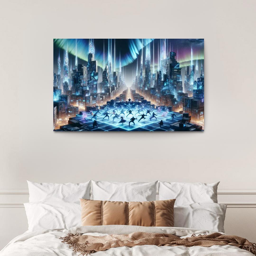 Neon Beats Dancewear Collection Premium Artwork Frames