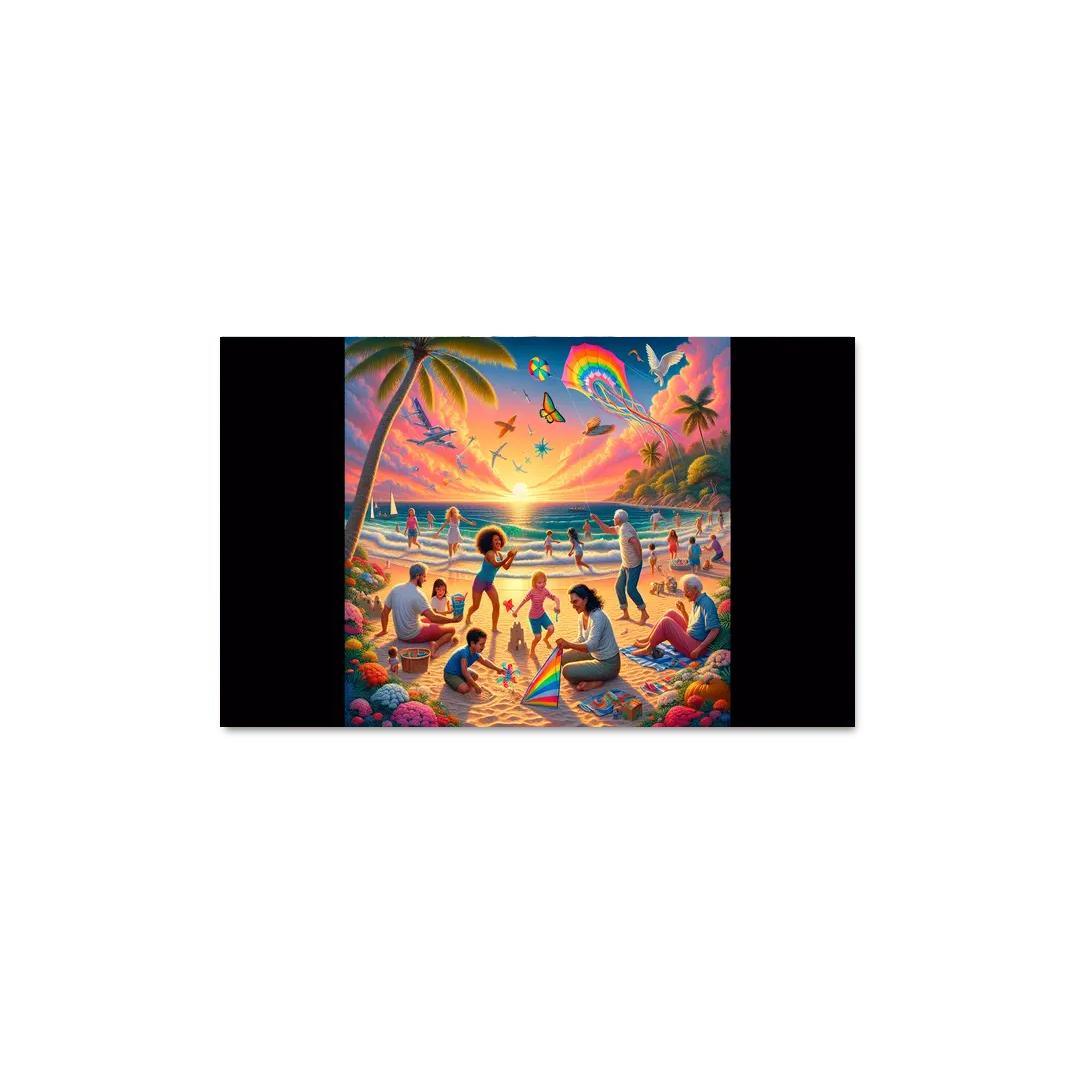 Sunset Sands The Perfect Family Retreat Custom Paintings Frame