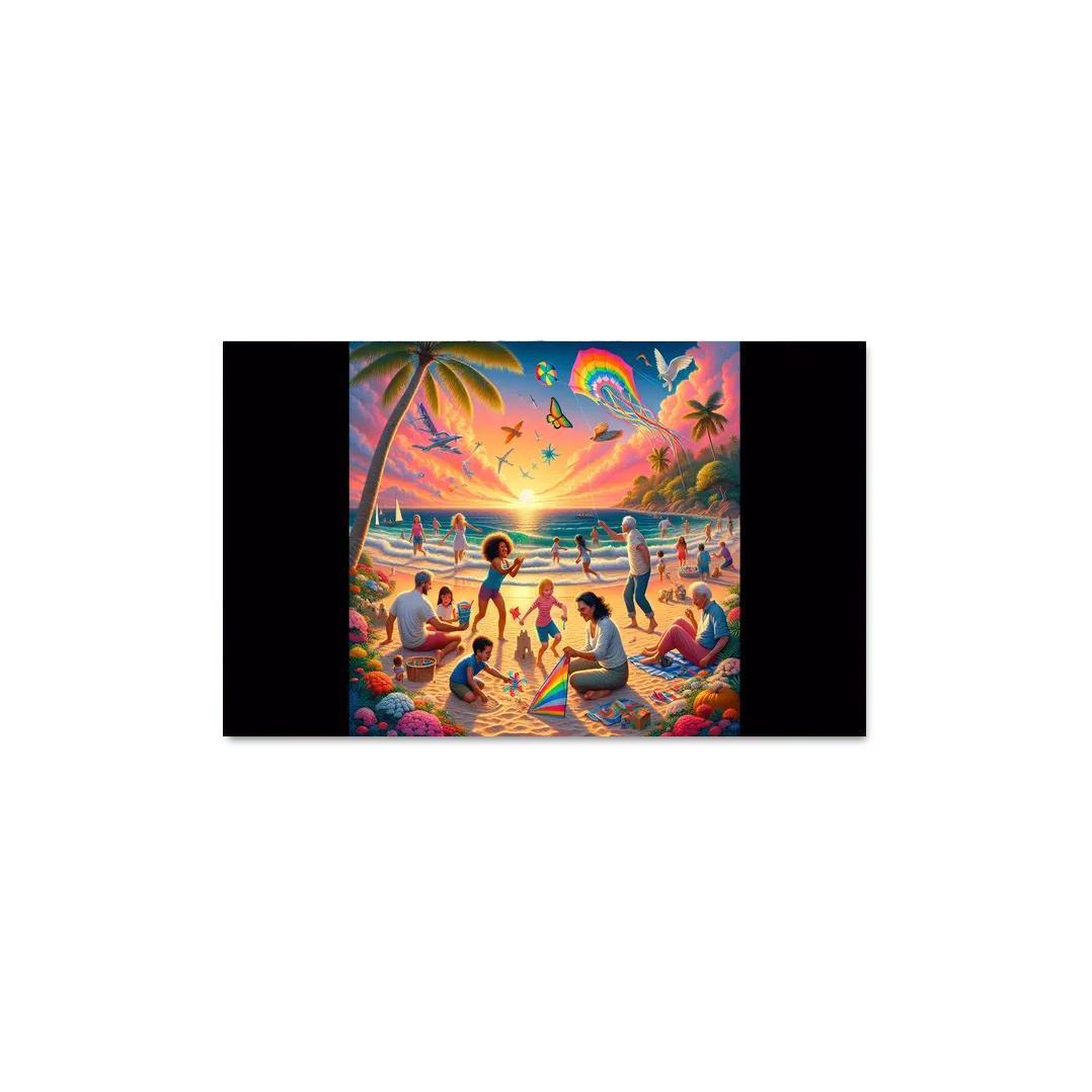 Sunset Sands The Perfect Family Retreat Custom Paintings Frame