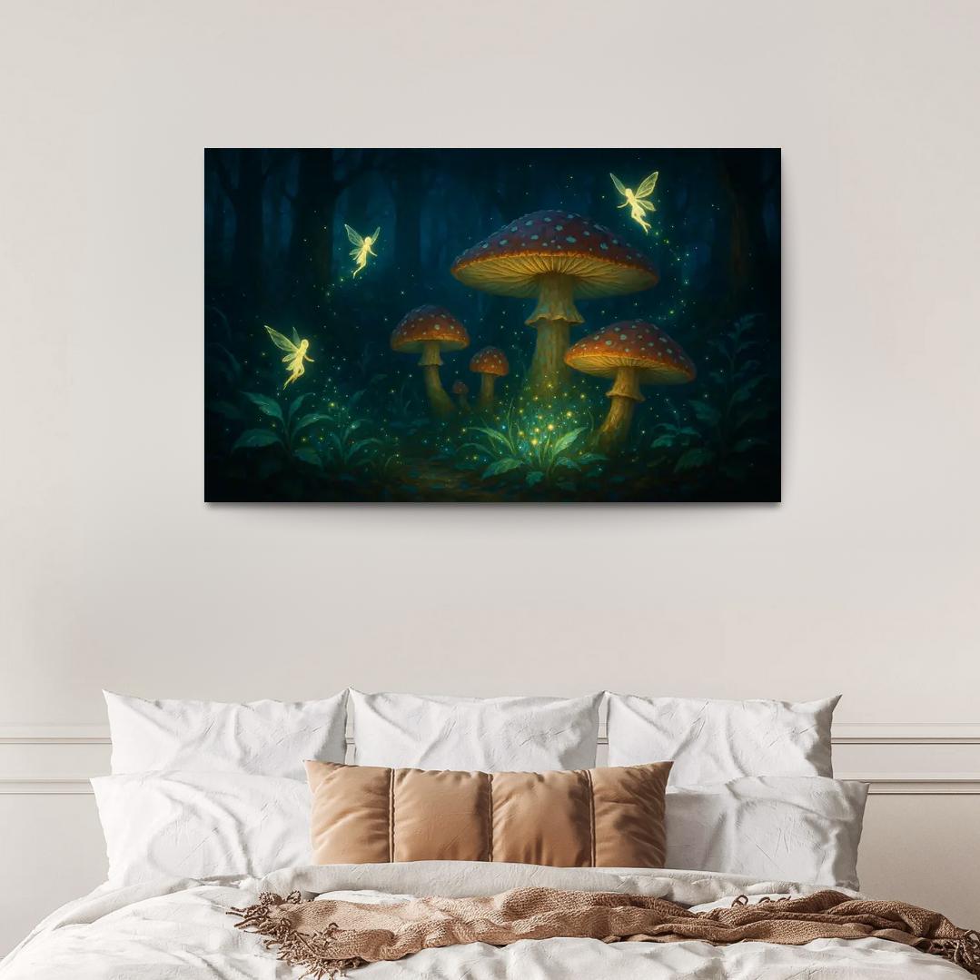 Fairy Tale Forest - Enchanted Realm Framed Paintings