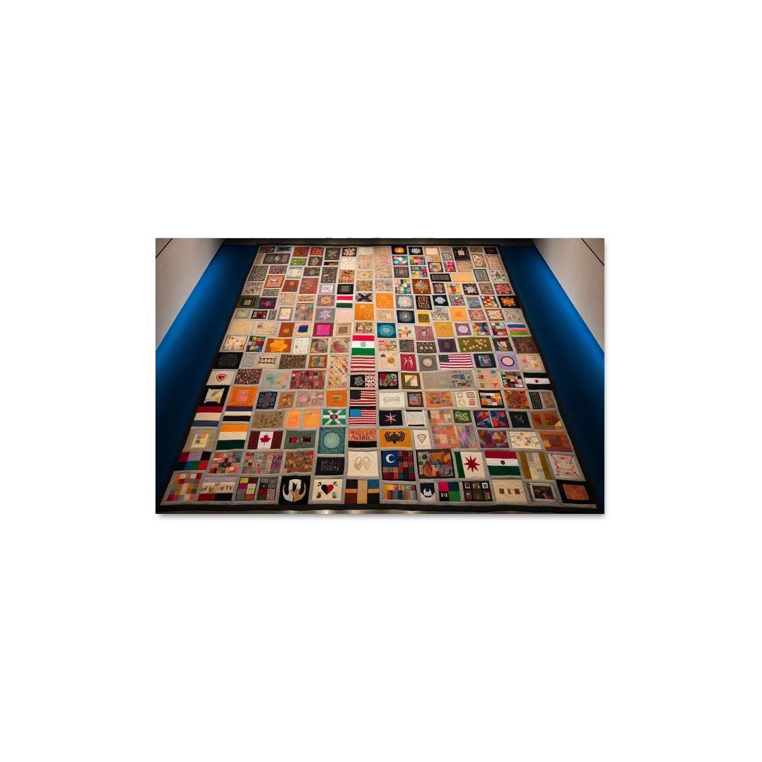 Stitching Together Lives The Impact Of Refugee Crises Custom Paintings Frame