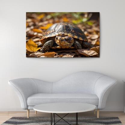 The Elegant Swallowtail Butterfly In A Wildflower Meadow Framed Paintings