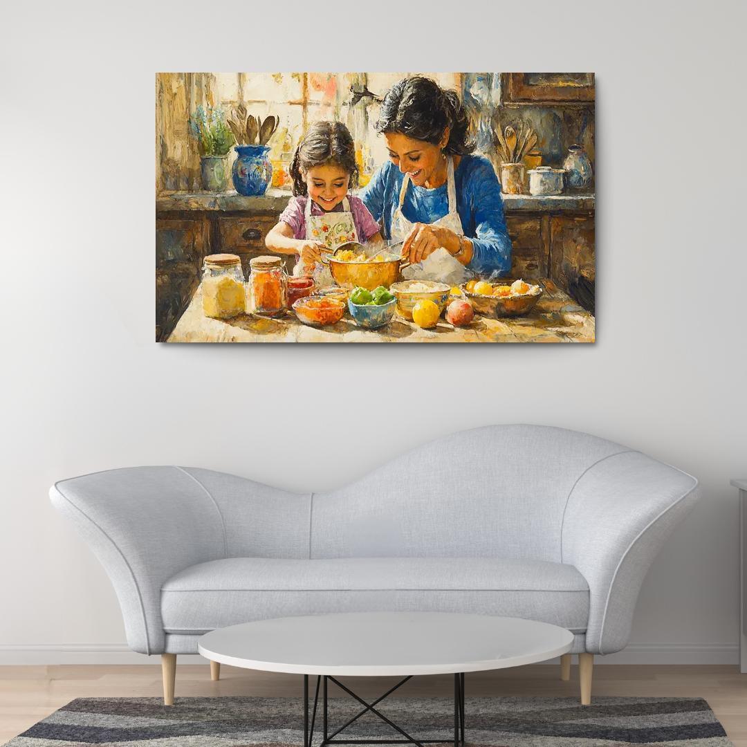 Culinary Memories The Recipe Of Love Custom Paintings Frame