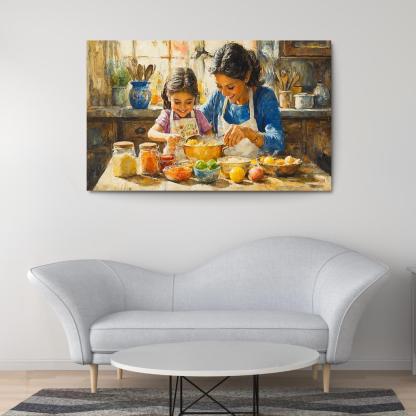 Culinary Memories The Recipe Of Love Custom Paintings Frame