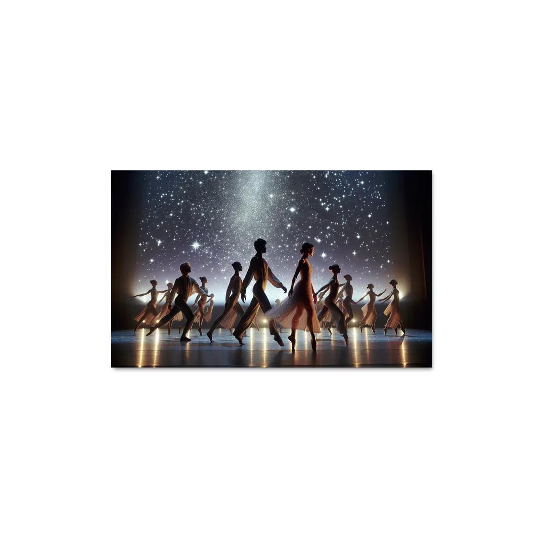 Tango del Cielo The Dance of Heaven 1 Piece HD Canvas Wall Art-Original Frame