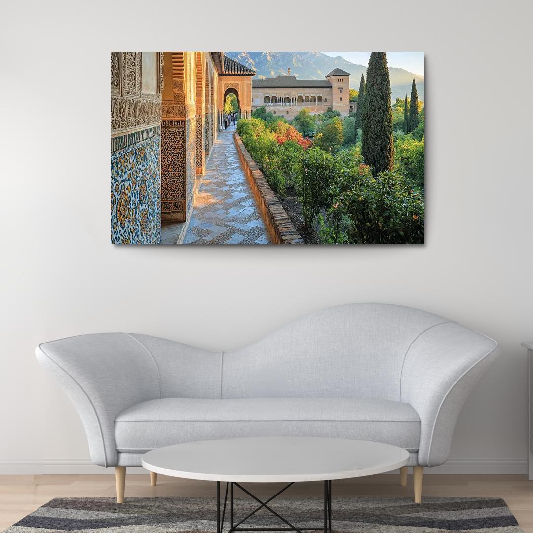 Alhambra Abstract Paintings Frame