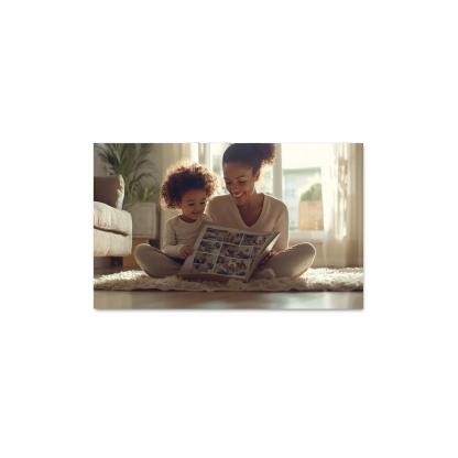 The Embrace Of Memories A Mothers Love Custom Paintings Frame