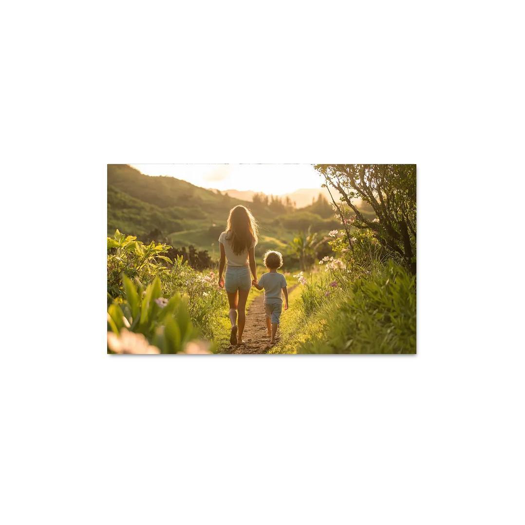 The Journey Of Togetherness A Mothers Path Custom Paintings Frame