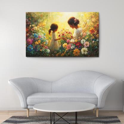 The Garden Of Affection Nurtured By A Mothers Touch One-piece Frames