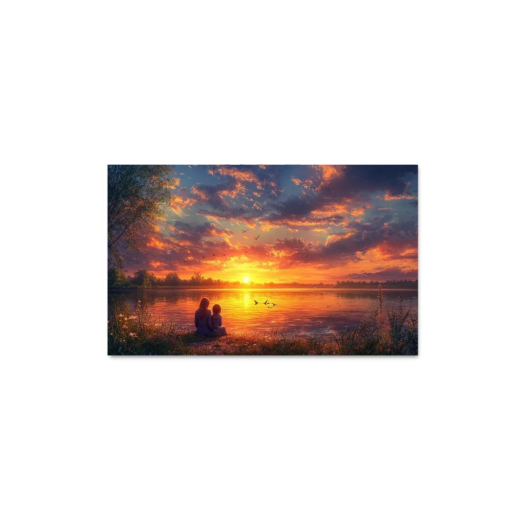 Sunsets And Sunrises Cycles Of Love Custom Paintings Frame