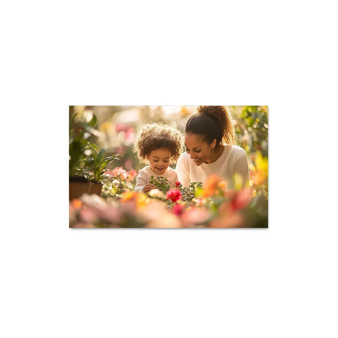 The Garden Of Memories A Mothers Legacy Canvas Paintings Frame