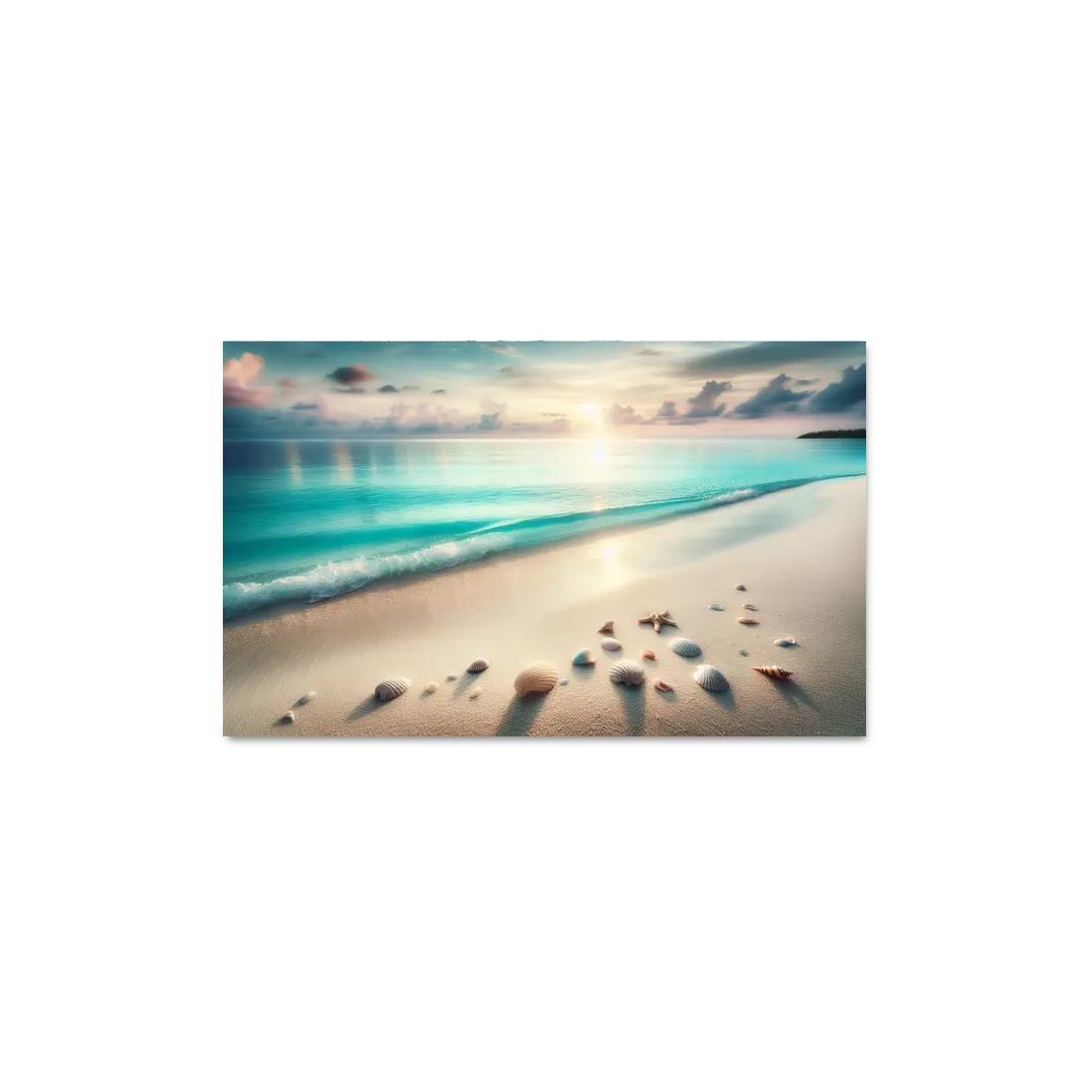 Serene Waters Quiet Coastal Escape Premium Artwork Frames