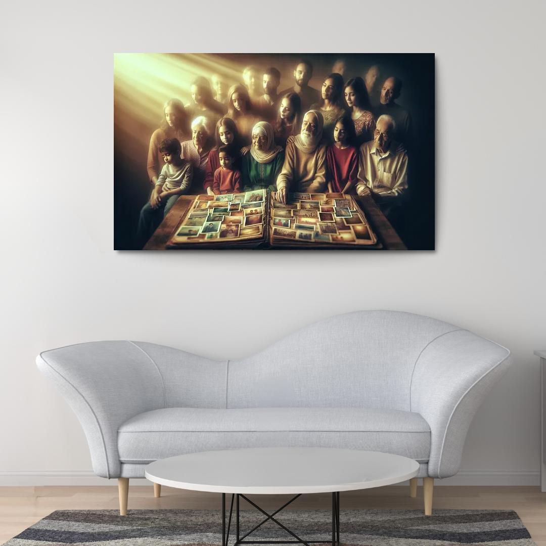 Fading Memories The Impact Of Climate Change Custom Paintings Frame