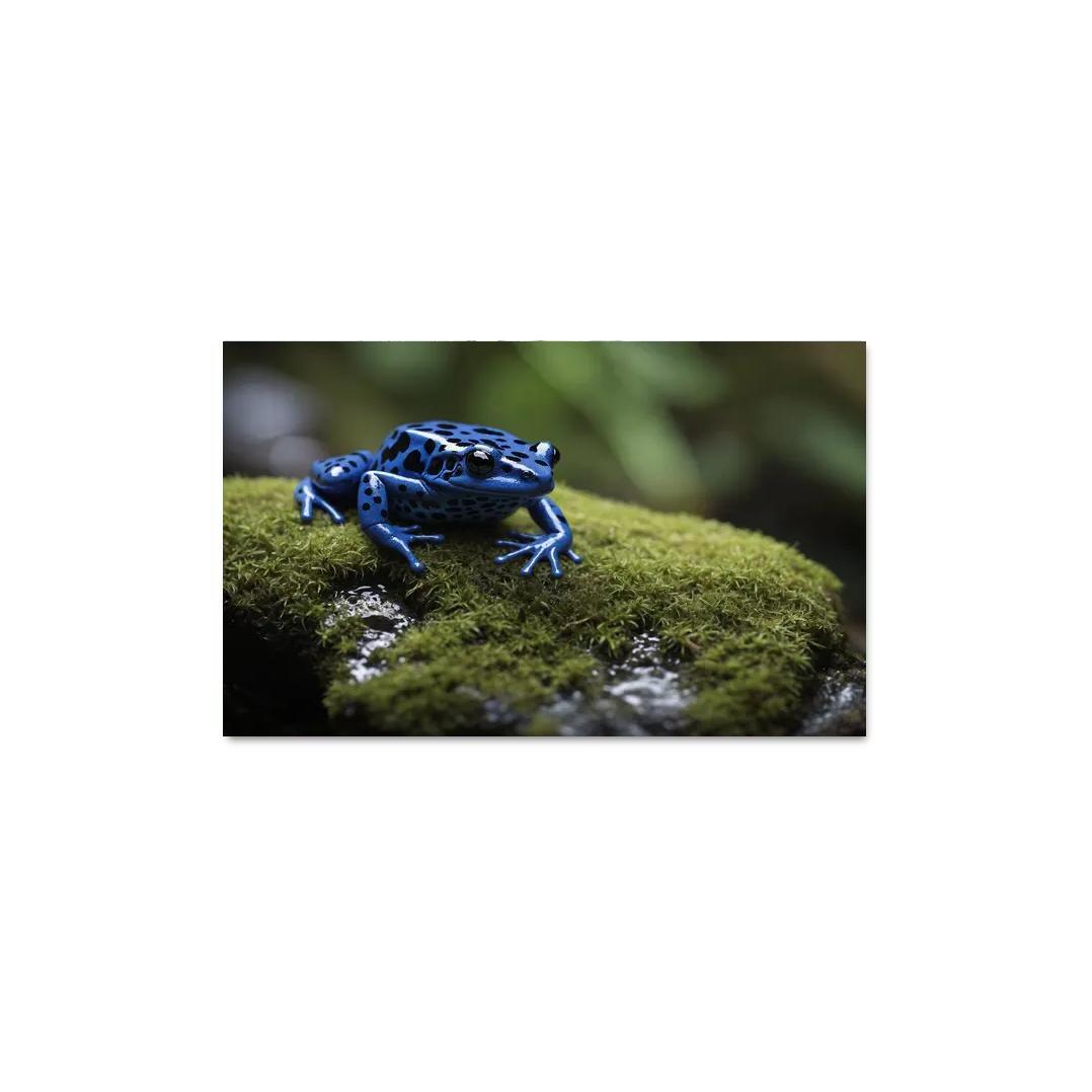 The Striking Blue Poison Dart Frog A Gem Of The Rainforest Framed Paintings